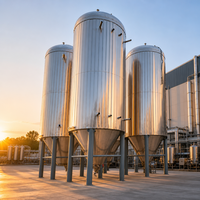 Cuve de Fermentation de Bière en Acier Inoxydable Tonsen 1000L-3000L [Capacité] Unitank HL pour Brasserie Commerciale