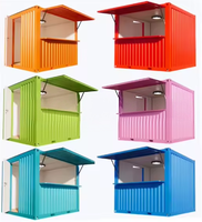 Offre Spéciale : Mini Maison Mobile Pop-up de 3 m pour Café Conteneur Extérieur, Boutique de Thé au Lait, Kiosque Mobile, Mini Bar
