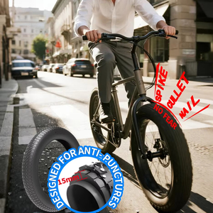 Forros para Neumáticos Antipinchazos de <span class=keywords><strong>26</strong></span> Pulgadas 26x1.95 para Bicicleta, Neumáticos 26x2.125/26x2.5 para Accesorios de Bicicleta Eléctrica - Product Image 1