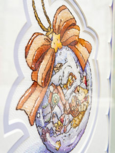 Ludaye High-end Custom-made Eco-friendly Handmade Creative Square Teak Vertical Wall Mount Photo Frame Cross-stitch Giclee Print - Product Image 5