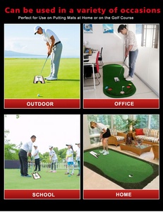 Logotipo personalizado Golf Putting <span class=keywords><strong>Aids</strong></span> <span class=keywords><strong>Alignment</strong></span> Mirror Portable Acrylic Golf Putting Trainer Acrylic EyeLine Golf Classic Putting Mirror - Product Image 5