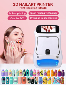 Portable 3D Nail Art Printer Machine Smart Digital Automatic Nail Painting Device for Home and Studio - Product Image 3