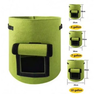 Bolsas de muestra gratuitas, bolsa de jardín, bolsa de fieltro para cultivar patatas con puerta frontal abatible - Product Image 2