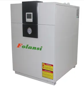 Bomba de calor geotérmica de agua a agua, 14KW, calefacción/refrigeración