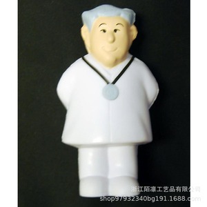 Figurine de docteur en mousse PU, jouet anti-stress pour enfants de 8 à 13 ans, unisexe, décoration, cadeau - Product Image 2