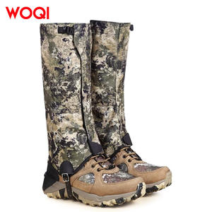 Protège-jambes WOQI pour la randonnée et l'alpinisme, imperméables, doublés en polaire, protection des mollets, pour adultes, sports de plein air - Product Image 3