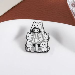 ของฉันสำหรับฉันกับฉันหมุดเคลือบโลหะผสมสังกะสีศิลปะพื้นบ้านญี่ปุ่นเพลงนางฟ้าออกแบบปาร์ตี้ฮาโลวีน - Product Image 4