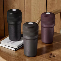 Mug isotherme de haute qualité en acier inoxydable 316, avec isolation et maintien de la fraîcheur, à manivelle, pour usage extérieur