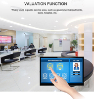 Tablette Android 21.5 pouces écran tactile Poe montage mural 4K moniteur publicitaire Android 11 WiFi signalisation numérique et écrans