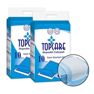 Almohadillas de cama de enfermería Premium desechables de hospital de muestra gratis, almohadillas súper transpirables con protección contra fugas para ancianos, función impresa - Product Image 1