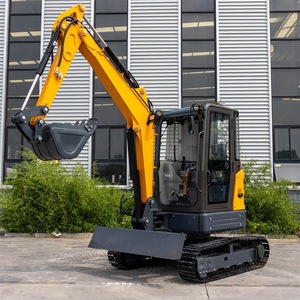 Mini-excavatrice de 35 tonnes de type chenillé avec rayon de braquage court pour usage agricole - Product Image 1