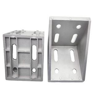 Large 100*100 Gusset <strong>Industrial</strong> Connector 90 Degree <strong>Aluminum</strong> <strong>Profile</strong> Angle Support Corner Bracket Brackets - Product Image 1