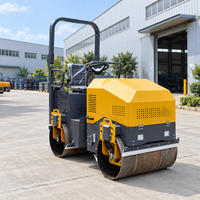 Rouleau compresseur hydraulique de 2,5 tonnes pour la réparation des routes en asphalte et le compactage des surfaces