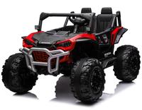 Mobil Listrik Anak HONDA Berlisensi, UTV 24V Empat Motor 555, 2 Kursi, Remote Control 2.4G, Kendaraan Mainan Off-Road untuk Anak