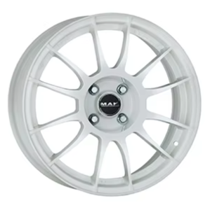 ล้อรถยนต์สำหรับเปลี่ยนขนาด 18 นิ้ว สีขาวเงา พร้อมออฟเซ็ต 35 มม. PCD 98 มม. CB 58.1 รุ่น XLR - Product Image 2