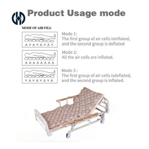 Kasur Medis PVC Anti-Decubitus dengan Pompa Udara Kasur Gelembung Udara Medis yang Dapat Diisi Angin untuk Pasien Terbaring di Tempat Tidur - Product Image 6