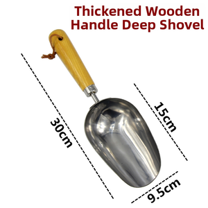 Pala de Jardín de Acero Inoxidable, Herramienta para Plantar, Cavar Tierra y Trasplantar - Product Image 6