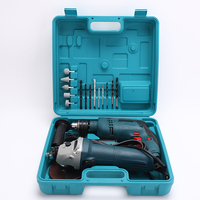 Kit d'outils électriques professionnels de haute qualité en gros, mini perceuse électrique sans fil, marteau perforateur rotatif, type perceuse à percussion