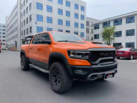 2026 Arrival Bodykit für Dodge Ram 2019-2023 4-Türer Upgrade TRX-Stil LED-Scheinwerfer Stahlhaube Kotflügel Frontstoßstange Autoteile