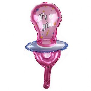Globos al por mayor: Novedosos globos de aluminio con diseño de biberón de dibujos animados para baby shower, globos pequeños para bebés, artículos para fiestas. - Product Image 3