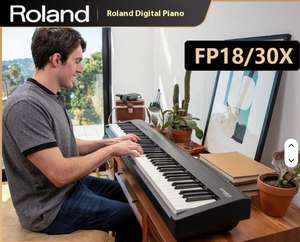 <span class=keywords><strong>Roland</strong></span> FP30X <span class=keywords><strong>Piano</strong></span> Numérique Électrique 88 Touches Lestées pour Débutants - En Stock - Product Image 6