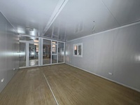 Maison conteneur préfabriquée de luxe, moderne du milieu du siècle, écologique, en acier extensible, de 20 et 40 pieds, pour hôtel et villa - En vente