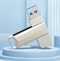 Flashdisk Solid-state Metal 64g 128g USB 3.2 Flash Drive, Flashdisk USB Musik Mobil Custom, Kustomisasi Kapasitas