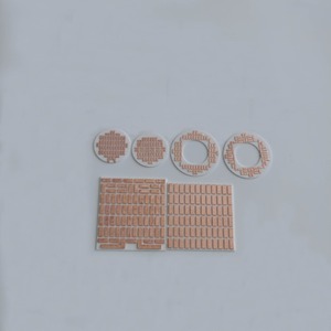 Laminato in rame <span class=keywords><strong>127</strong></span> DBC 40x40mm per raffreddamento semiconduttori, tipo di montaggio PCB - Product Image 2