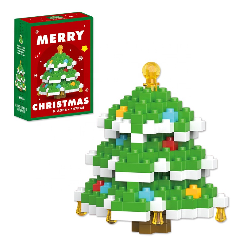 Mini Blocchi Magnetici Natalizi – Gioco Da Viaggio In Latta, Per Bambini 3+ Anni, STEM - 2
