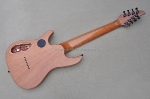 Flyoung Guitar Điện <span class=keywords><strong>8</strong></span> Dây Guitar Điện Nhà Máy Chất Lượng Cao Guitar Cổ Và Thân Gỗ Gụ - Product Image 6