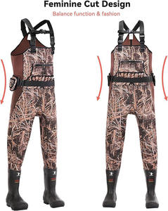 Cuissardes <span class=keywords><strong>de</strong></span> <span class=keywords><strong>chasse</strong></span> TOPIND imperméables <span class=keywords><strong>avec</strong></span> <span class=keywords><strong>bottes</strong></span> en caoutchouc isolées - Product Image 2