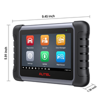 Maxicom MK808S de Autel, Escáner de Diagnóstico de Fallas de Automóviles de Sistema Completo y Analizador de Motor