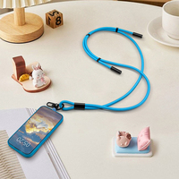 Hadiah Promosi Tali Leher Nylon yang Dapat Disesuaikan dengan Port USB-C Kompatibel dengan Ponsel