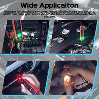 Testeur de circuit longue portée Auto Power Probe 6-24V DC, testeur de batterie pour système électrique automobile, outil de diagnostic avec voyant lumineux