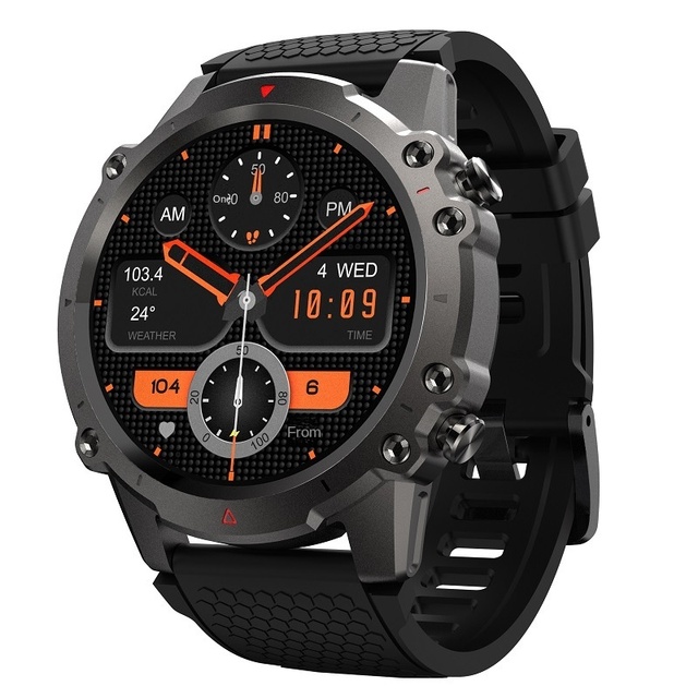 New DM52 Smart Watch IP68 Waterproof Silicone Plastic TFT Display 7-14 Days Battery for Call GPS Motion Track