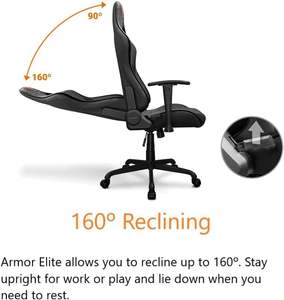 <span class=keywords><strong>Chaise</strong></span> de jeu ergonomique et confortable Silla Elite <span class=keywords><strong>Eva</strong></span> entièrement réglable rose <span class=keywords><strong>Chaise</strong></span> d'ordinateur <span class=keywords><strong>en</strong></span> cuir PVC respirant de qualité supérieure avec 2D - Product Image 6