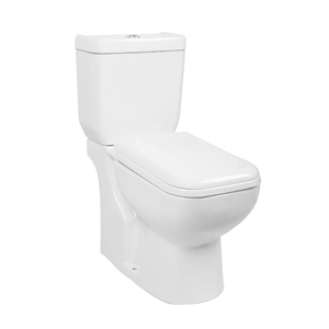 Inodoro de dos piezas de porcelana con diseño separado, de pie, de cerámica, para baño, con bidé, de la Fábrica de Artículos Sanitarios OUNASI Chaozhou - Product Image 5