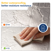Funas Modern 25mm Mousse de caoutchouc avec feuille d'aluminium en rouleaux, insonorisant, isolation thermique automobile, tapis auto-adhésif amortissant