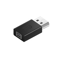 Adaptateur Mini DP JILIAN en Alliage d'Aluminium, Convertisseur AC 8K Haute Définition, Connecteur DP1.4 Mâle/Femelle OTP pour Téléphone Mobile