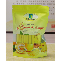 Thé pour l'utérus au ginseng pour femmes, complément de fertilité féminine, thé aux herbes chinoises pour l'équilibre hormonal, thé au citron et au gingembre