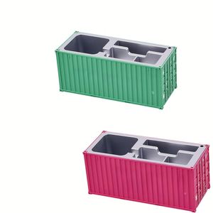 X527-1 Conteneur de rangement miniature en plastique personnalisé avec logo pour bureau et porte-cartes de visite - Product Image 2