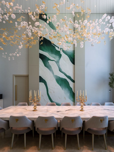 ECOJAS Đèn Treo Quả Cầu Thủy Tinh Hiện Đại Đèn Bong Bóng Cầu Thang Xoắn Ốc Sảnh Khách Sạn Biệt Thự Đèn Chùm Đèn Treo Bóng Râm - Product Image 5