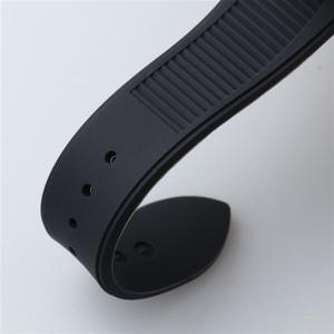 Bracelet de montre en silicone de 25 mm avec boucle en acier inoxydable, bracelet en caoutchouc de luxe pour <span class=keywords><strong>Patek</strong></span> <span class=keywords><strong>Philippe</strong></span> Nautilus séries 5711 5712 7010G - Product Image 5