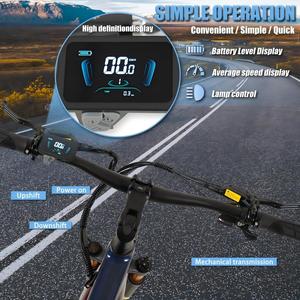 Bicicleta Eléctrica de Montaña Vakole EMT29 250W 29 con Suspensión Completa, Batería de 48V 14.4Ah 691Wh, Sensor de Torque, Cross Country EMTB, Almacén en la UE - Product Image 6