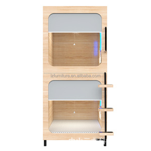 Camas Cápsula de Alta Gama para Hostales Juveniles, Muebles de Hotel YHA, Cápsulas para Dormir en Salas de Espera de Aeropuertos, Espacio Independiente - Product Image 4