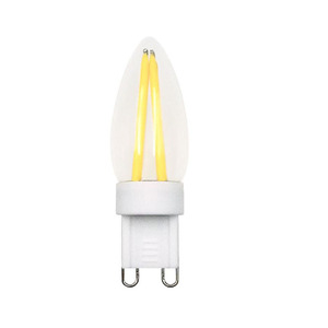 Bombilla de Filamento <span class=keywords><strong>G9</strong></span> de 3W, Color Único Ámbar Amarillo 1800K 2200K, 230V 240V, para Lámpara de Pared de Vidrio - Product Image 1