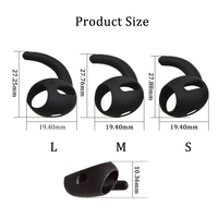 Vente chaude Anti-perte Silicone Oreille Crochets Premium Silicone Oreille Cintres Oreille Conseils Couvre pour Pods Pro