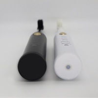 Ensemble de brosses à dents électriques soniques pour couples, hommes, femmes et enfants. Brosse à dents à poils moyens, étanche, rechargeable par USB, 5 modes