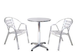 Silla de aluminio para exteriores de alta calidad para uso en patio exterior, sillas de jardín - Product Image 6