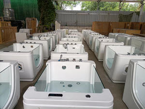 Bañera de Hidromasaje Termostática con Ozono para Bebé<span class=keywords><strong>s</strong></span>, Spa Interior con Masaje, Bañera de Hidromasaje con Luces LED para Bebé<span class=keywords><strong>s</strong></span> - Product Image 2